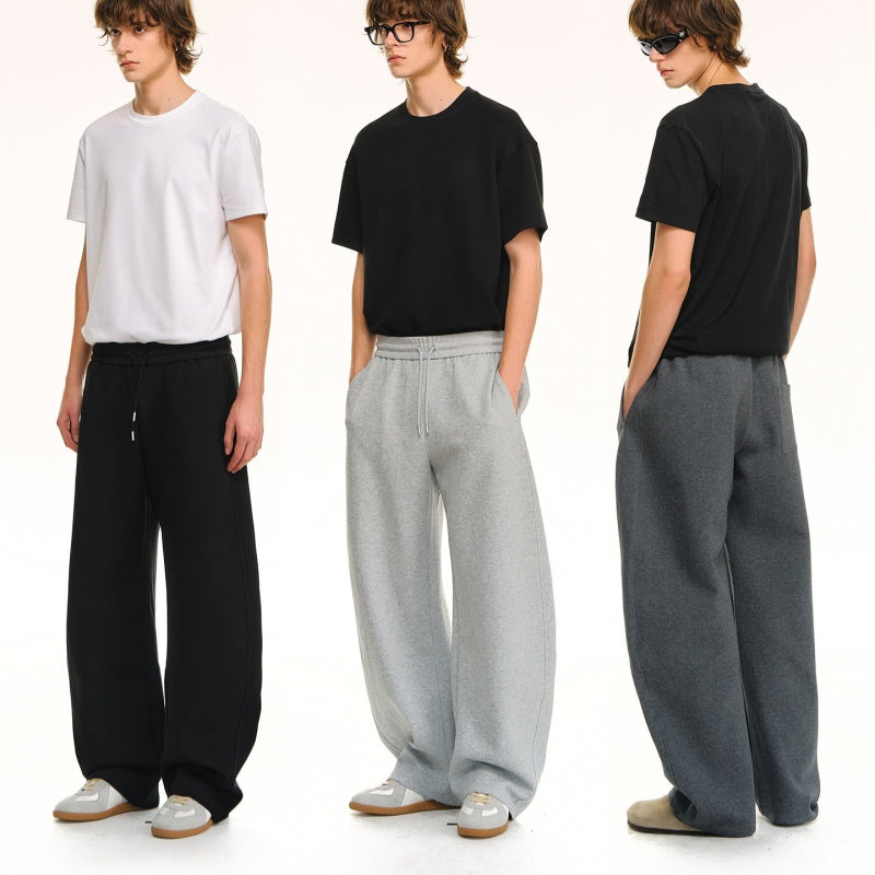 Soft Chew And Stretchy Air-layer Loungewear Banana Pants