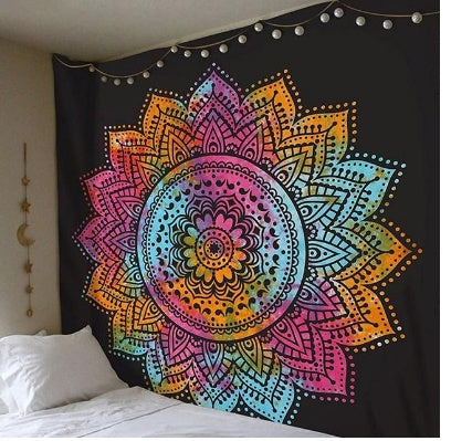 Boho Print Tapestry Beach Blanket
