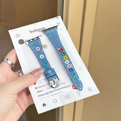 Denim Star Charm For Watch 10SE Strap