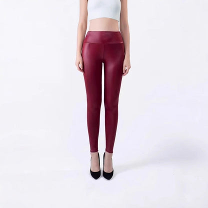 Sexy Form Fitting Versatile Leather Pants For Women