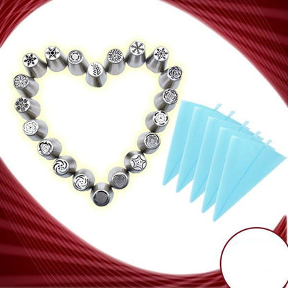 DIY Christmas Cake Decorating Tools Set 30 Pieces