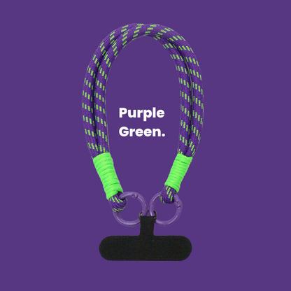 Jabees Colorful Nylon Wrist Strap + Phone Strap Adapter