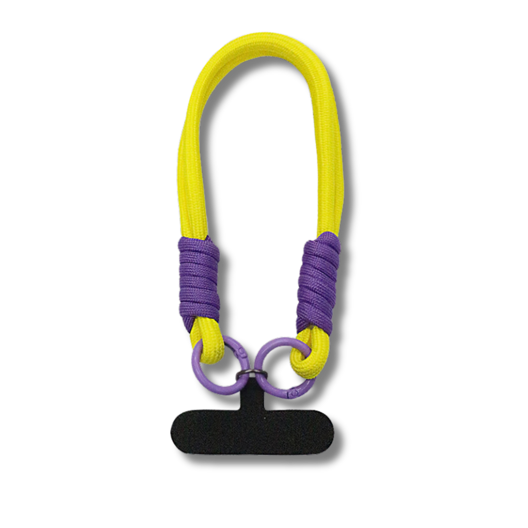 Jabees Colorful Nylon Wrist Strap + Phone Strap Adapter