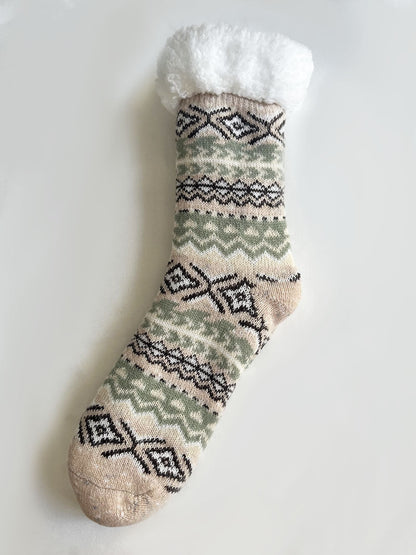 Coral Fleece Socks For Women Winter Bed Socks
