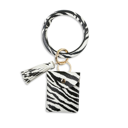 Keychain bracelet coin purse
