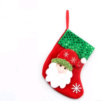 Santa Claus Socks Christmas Tree Pendant