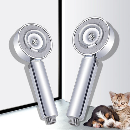 Japanese cat shower bath