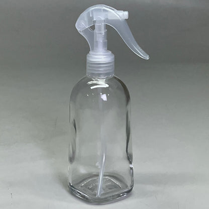 GROVE CO (4 PACK) Reusable Room Spray Bottle 8 fl oz, Clear Glass GR-324-9852