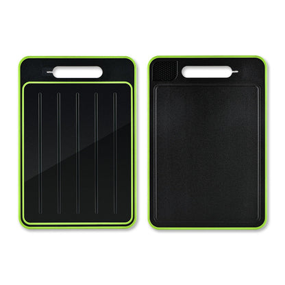 Double-Sided Cutting Board with Knife Sharpener