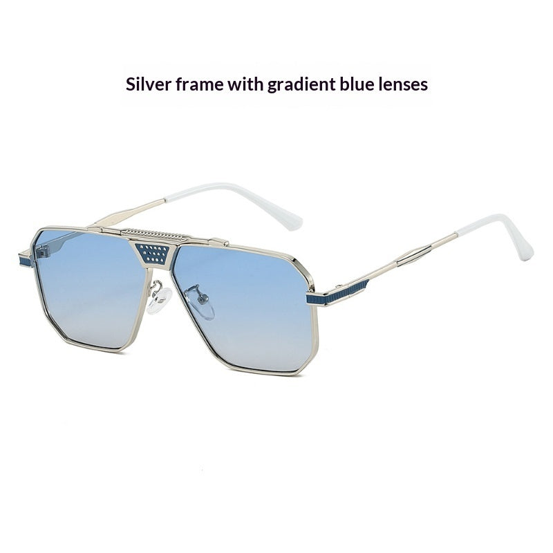 Square-shaped Fashion Cross-border UV-protection Bulk-source Trendy Designer Sunglasses