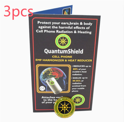 Cell phone radiation protection stickers