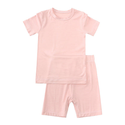 New Summer Bamboo Fiber Children Suit