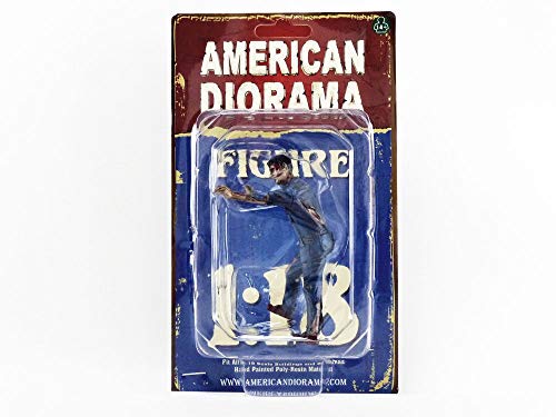 Zombie Mechanic Figurine IV for 1/18 Scale Models by American Diorama
