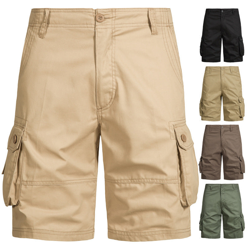 Amazon For Casual Shorts Summer New Overalls Pants Men's Multi-pocket Loose Casual Shorts Wholesale
