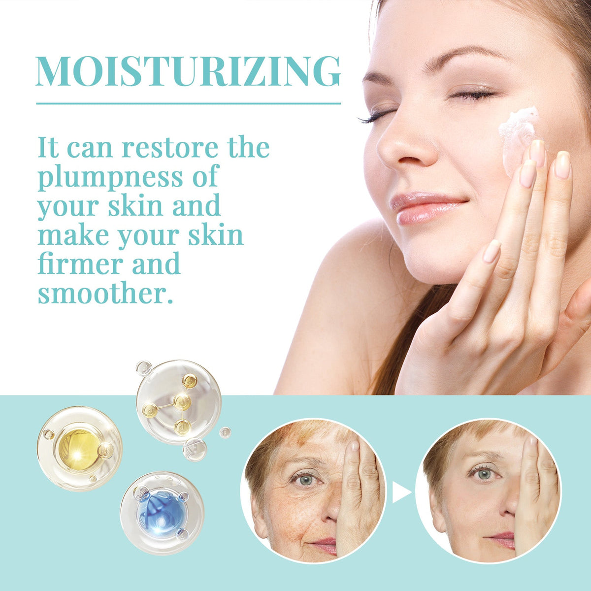 Instantly Anti-Wrinkle Cream, Deep Moisturizing Facial For Smoothing Fine Lines