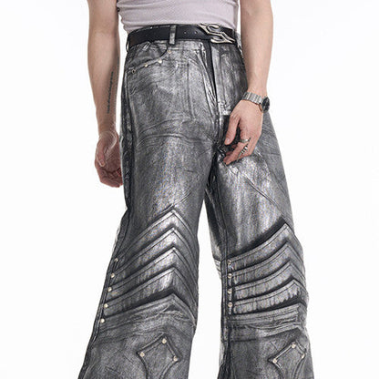 Design Dark Knight Wide-leg Pants
