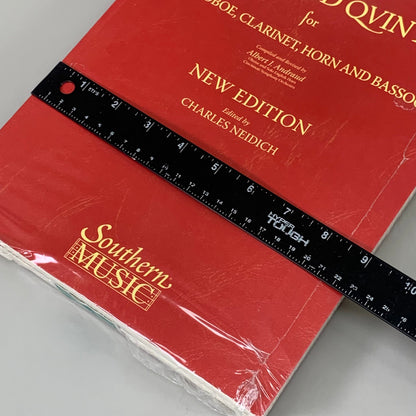 SOUTHERN MUSIC (6 PACK!) Twenty Two Woodwind Quintets New Edition Red