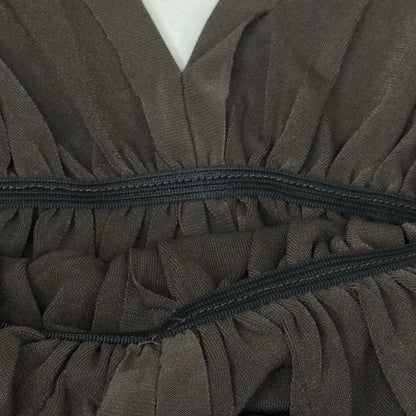 NORMA KAMALI Goddess Dress Unlined Women's Sz M/38 Chocolate KK3233PL292028