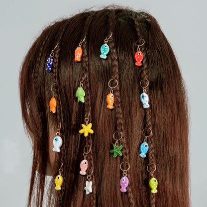 Fashionable Beach Conch Shell Braided Hair Ornament