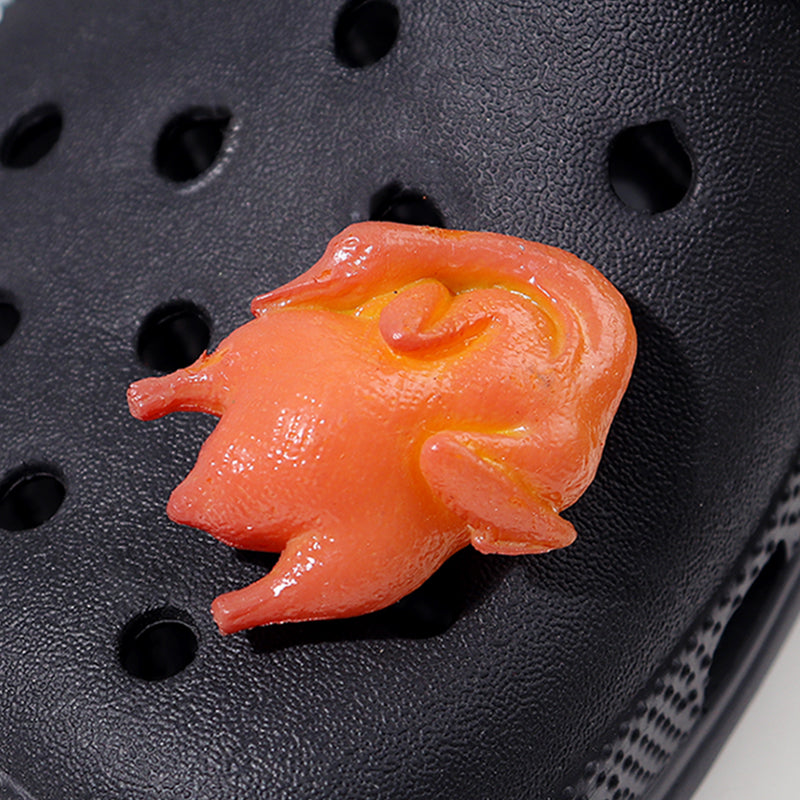 Clog Shoe Buckle Decorative Accessories