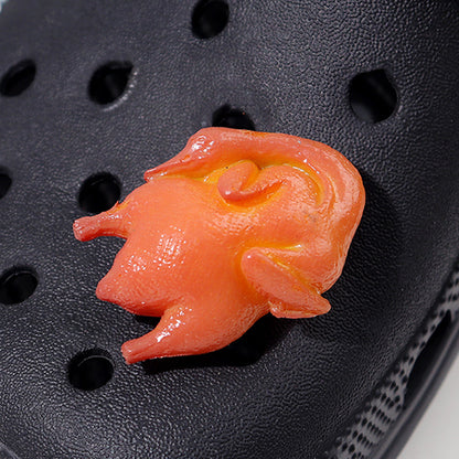 Clog Shoe Buckle Decorative Accessories