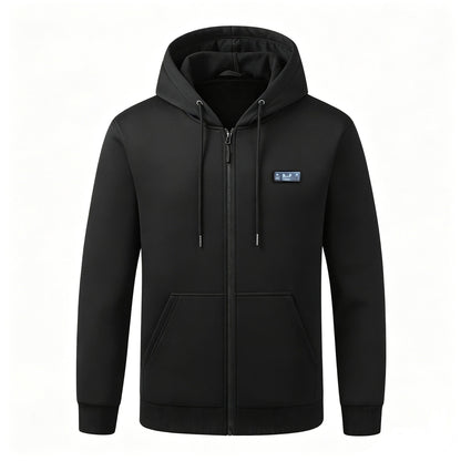 Smart Heated Hoodie With Three Temperature Settings And Four-zone Constant-temperature Heating