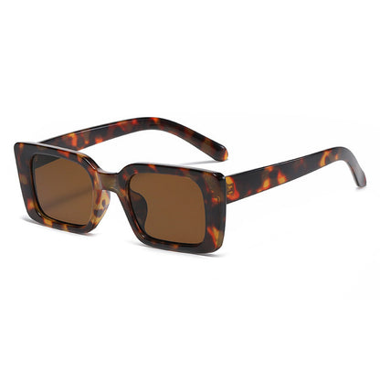 Square Small Frame Simple Fashion Vintage Sunglasses