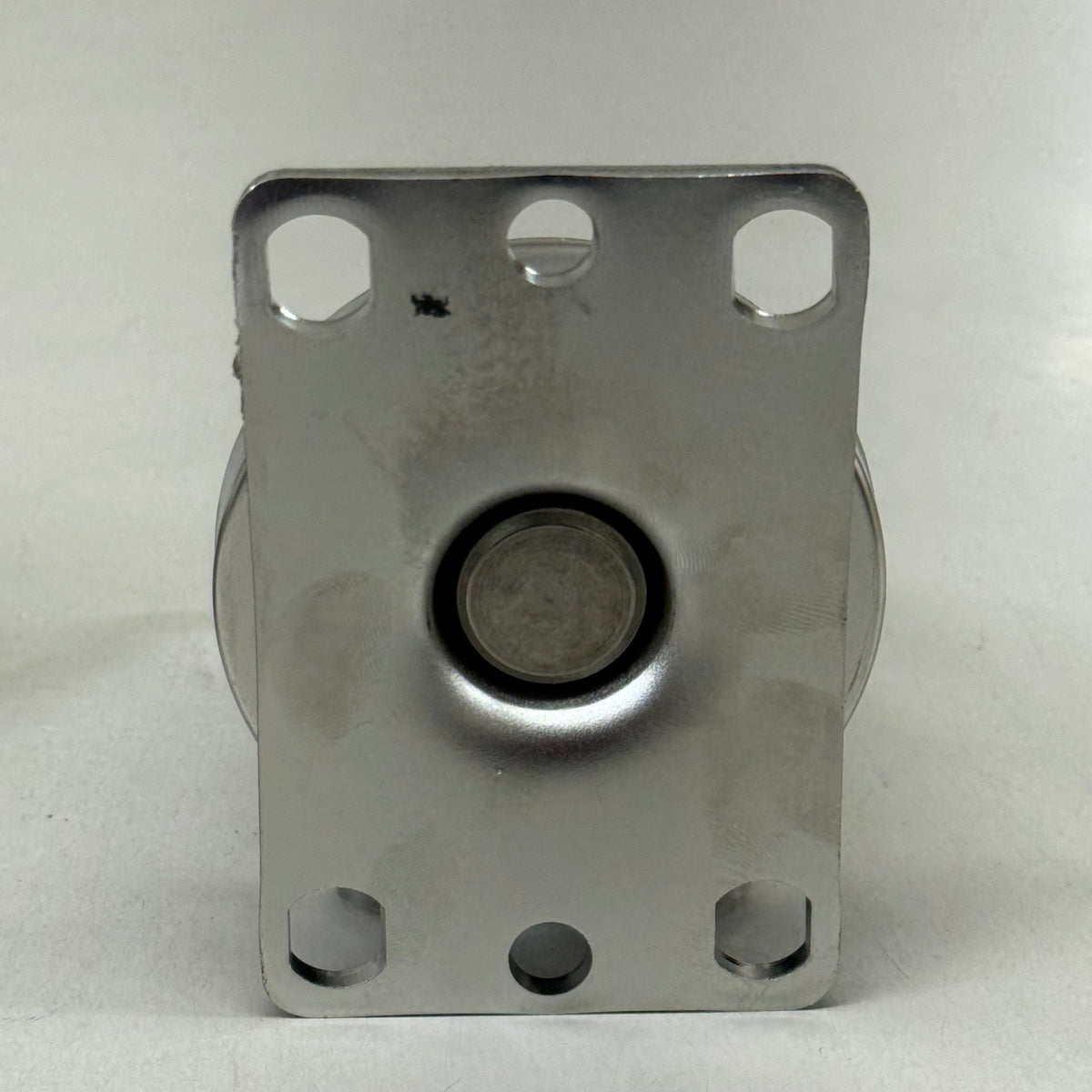 HEAVY DUTY  (2 Pack) Swivel Caster Plate Replacement 4"x2" Overall Length Chrome E32250GZ820644