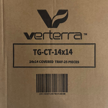 VERTERRA (25 Pcs) 14" x 14" Covered Tray TG-CT-14X14