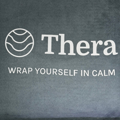 THERA Weighted Blanket Sz 42" x 66", Relaxing Aqua