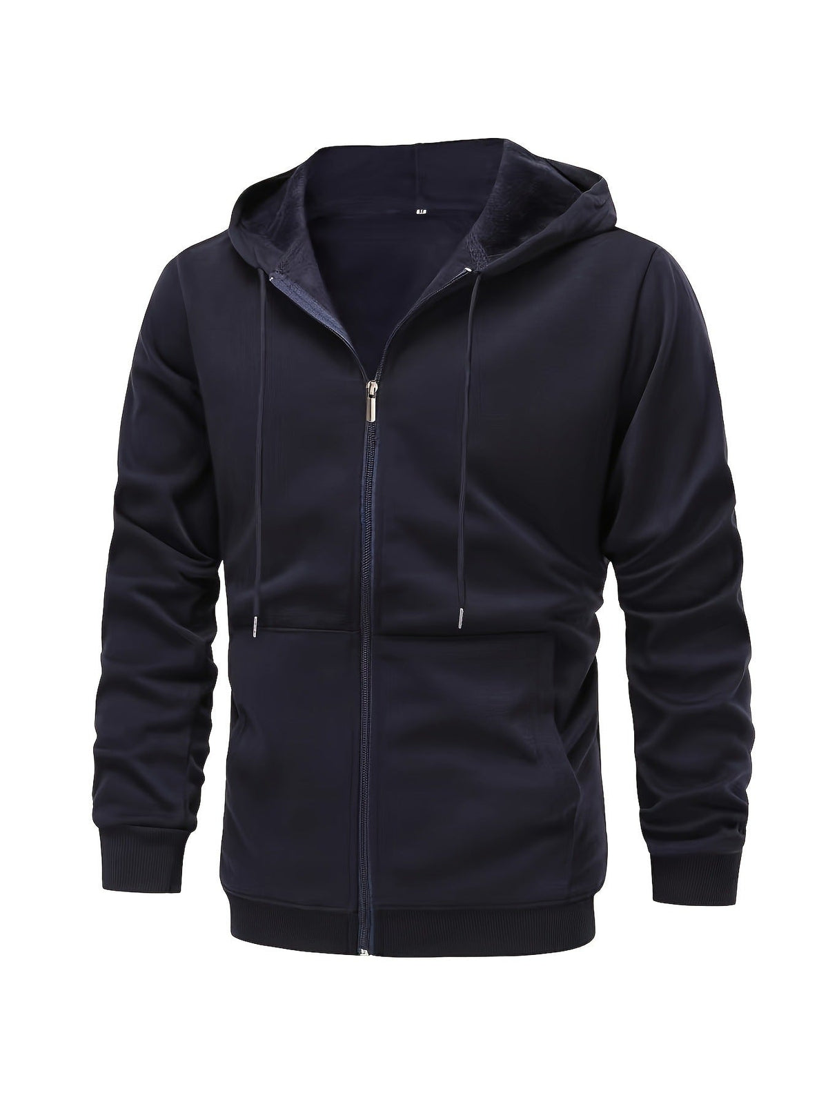 Men's Velvet Padded Hooded Sweatshirt