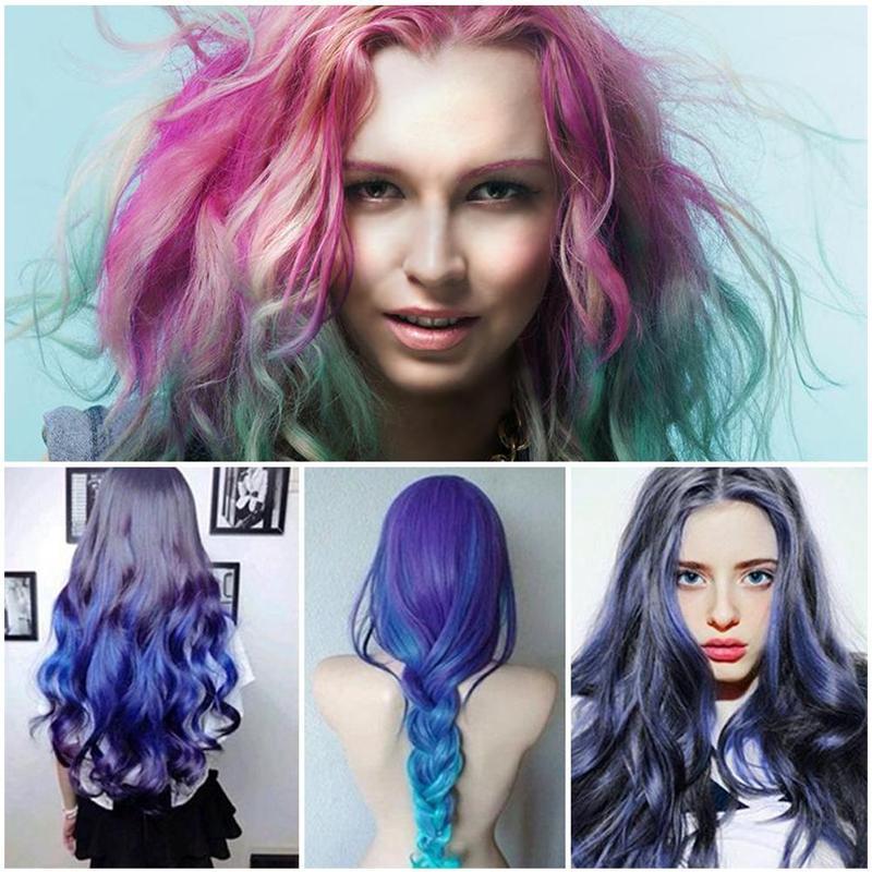 Disposable Hair Color Crayons Mascara Dye Chalk