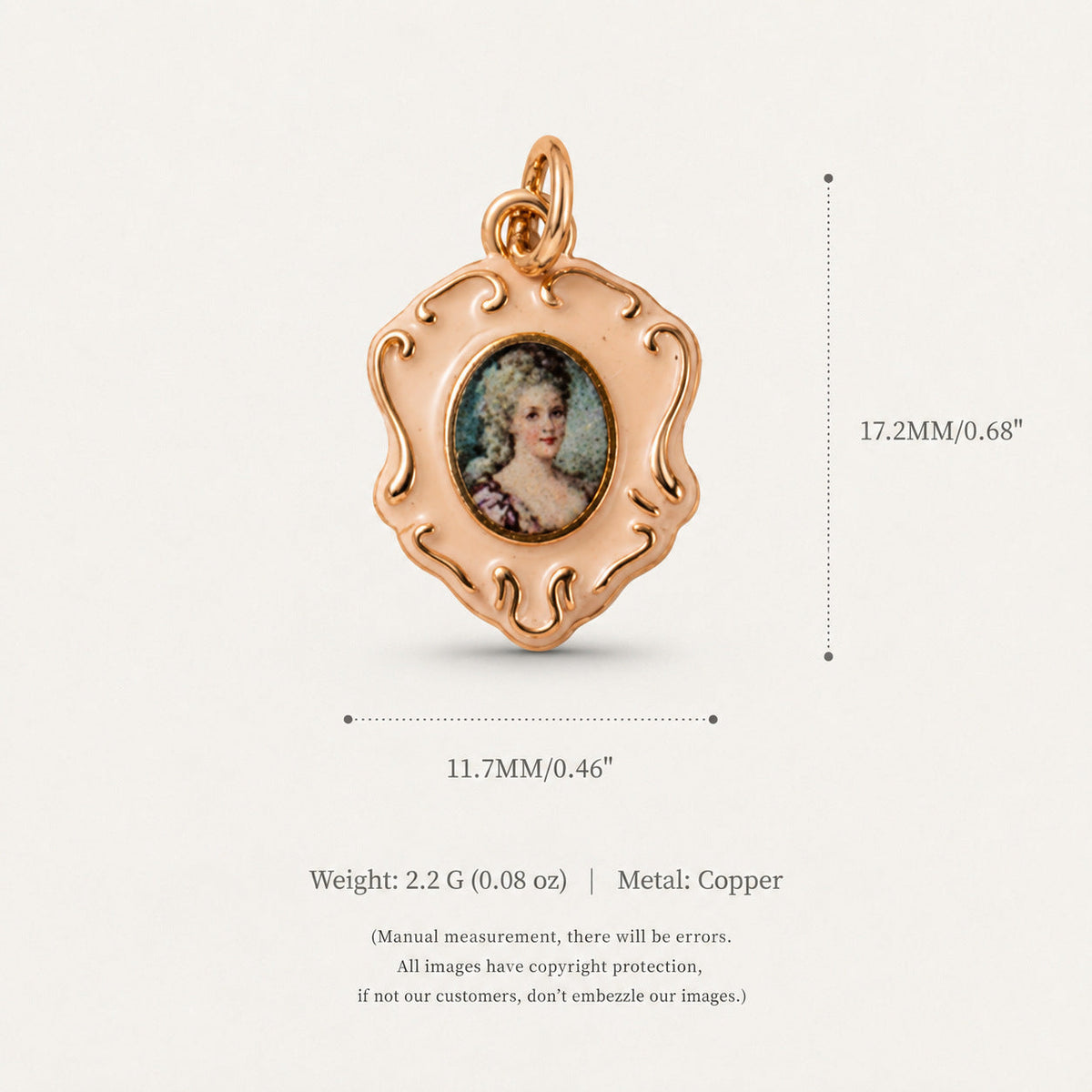 Loving-heart Pendant Shell And Boweveryday Accessories