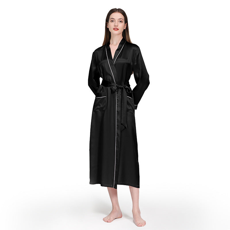 Summer Long Womens Loungewear Morning Robe