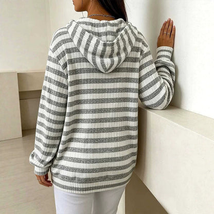 New Fallwinter Womens Pullover Hooded Sweatshirt