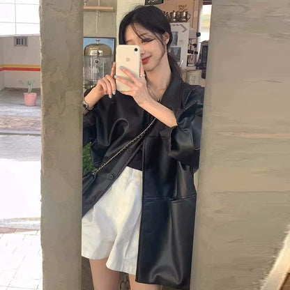 Women's Fashionable Loose All-match Jacket