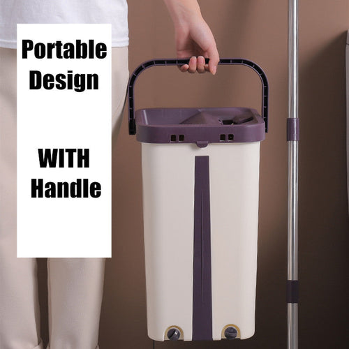 Wring Mop Bucket for Floor Cleaning Spin Squeezer