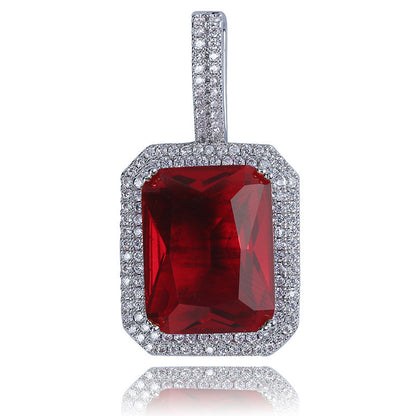 Colored gemstone pendants for men and women
