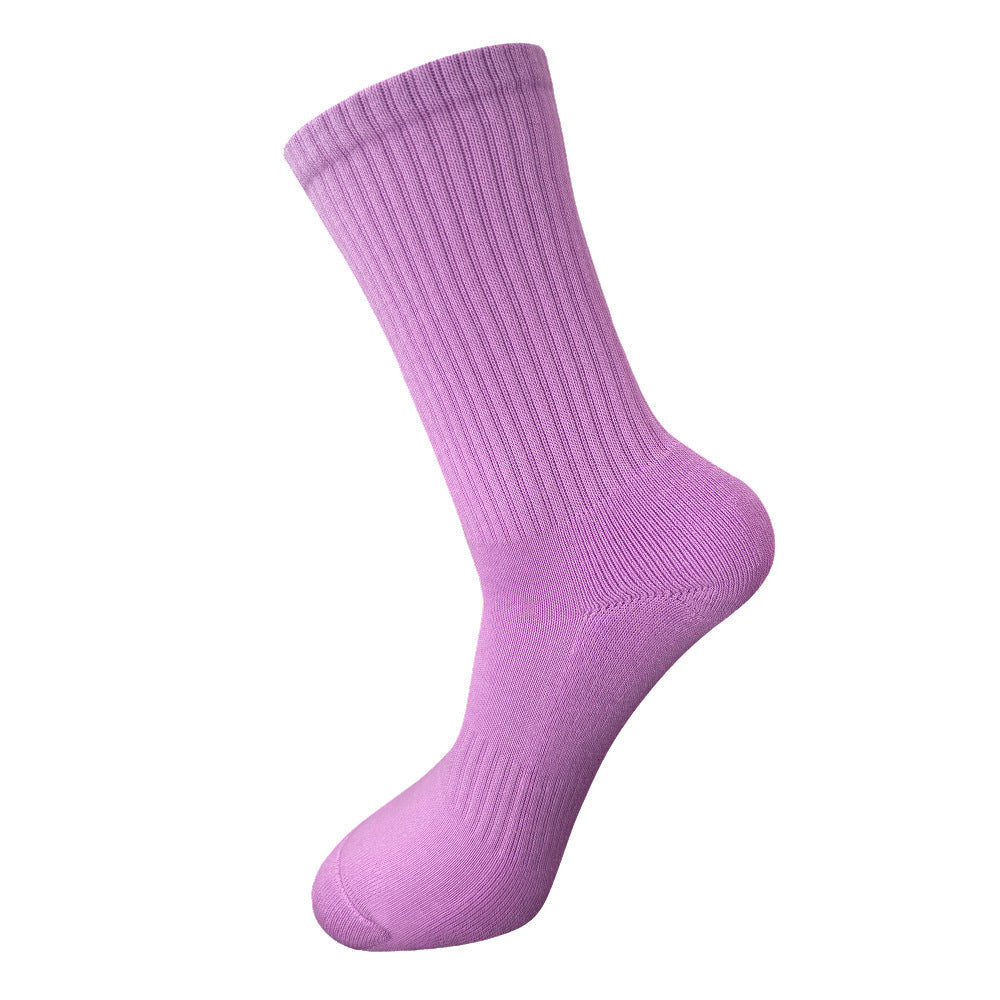 Breathable Athletic Crew Socks For Jogging Hiking Gym Training