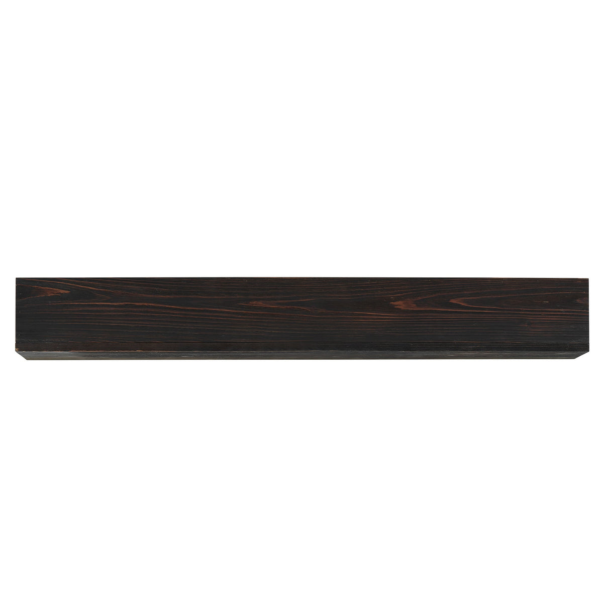 72" Rustic Wood Fireplace Mantel,Wall-Mounted & Floating Shelf for Home Decor Espresso