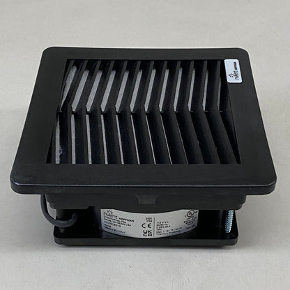 HOFFMAN 3R Side-Mount Filter Fan 5.9"x5.9"x2.9" Black HN0516513