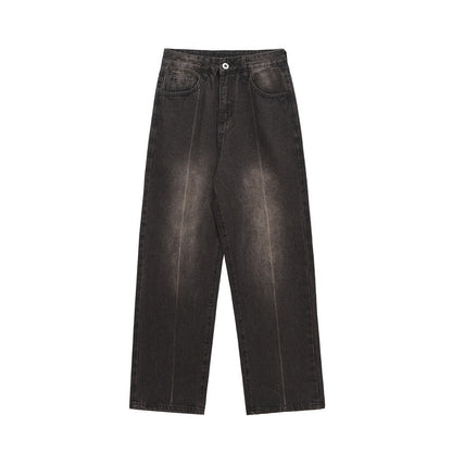 American Basic Style Straight Jeans Men