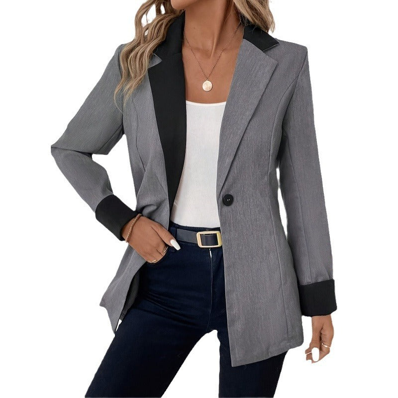 Autumn And Winter Elegant Small Suit Coat Top