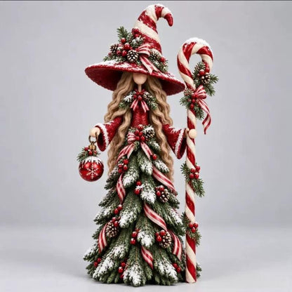 Witch Figurines Christmas Table Decorations