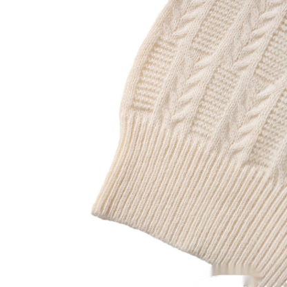 Mens Solid-Color Loose Crew-Neck Knit Sweater For Autumn And Winter