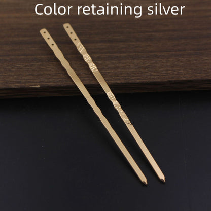 Pure Copper Hair Accessories Material