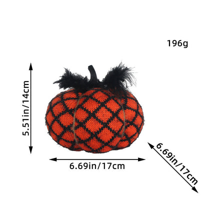 Halloween Pumpkin Ornaments Holiday Party Decorations