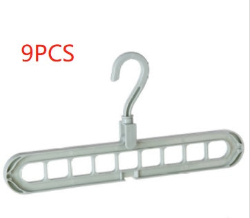 9-hole Space Saving Clothes Hanger Organizer