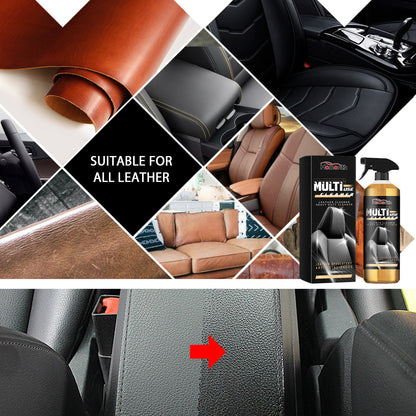 Mult-Use Cleaner, Car Interior Leather Maintenance And Renovation Decontamination Cleaning Agent