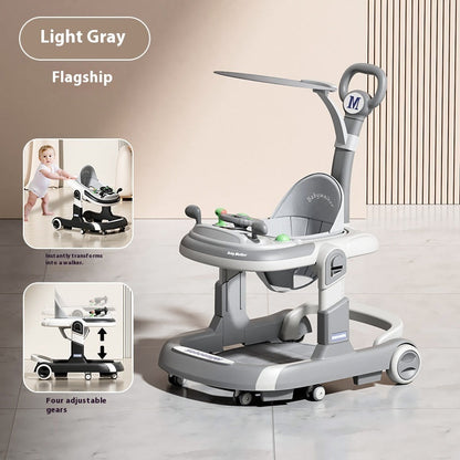 Baby Walker Lightweight Folding Multifunctional Anti-rollover